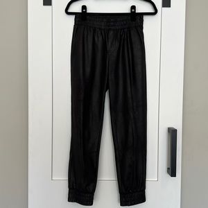 Club Monaco, S, Vegan Leather cropped pants